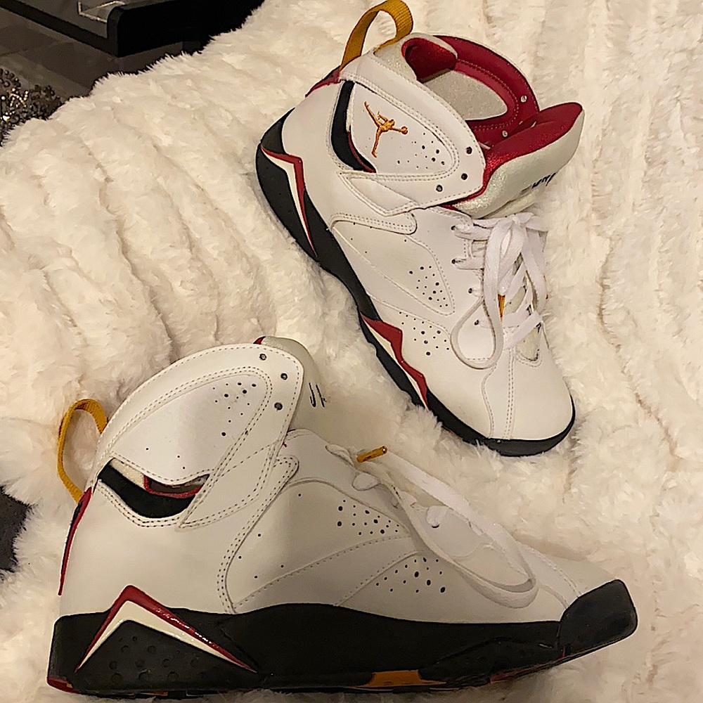 Air Jordan 7 Retro | White/ black Cardinal Red - The Olympics - 2005 ♨️